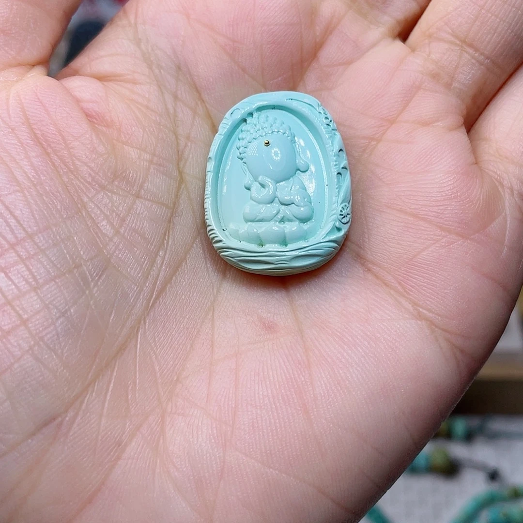 绿松石未镶嵌配饰
