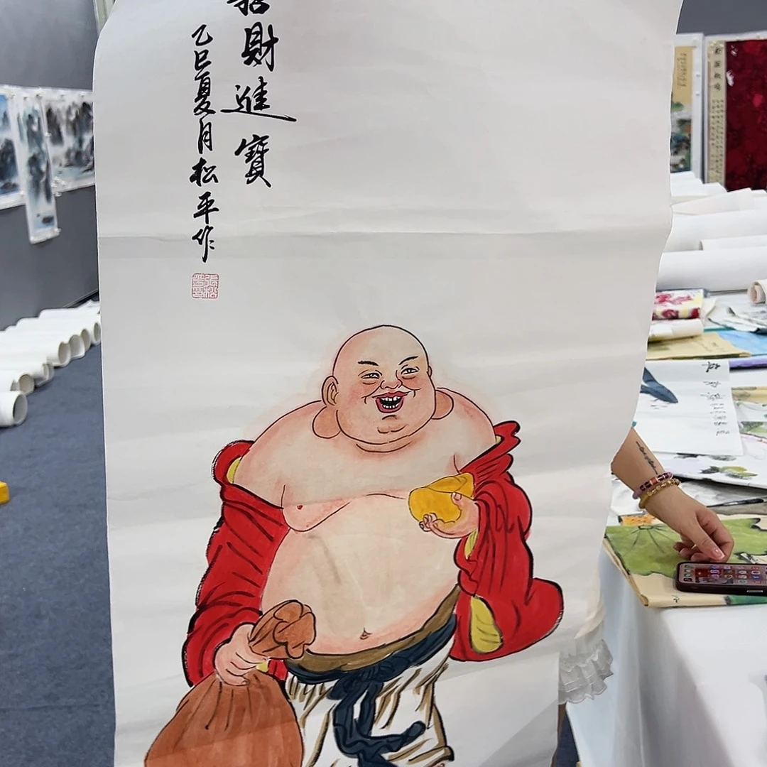 国画事事顺心如意万事如意