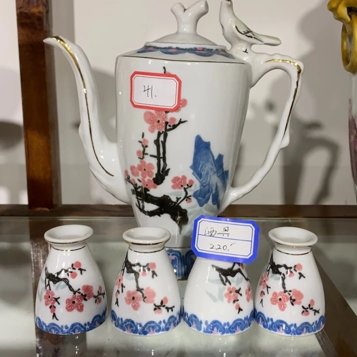 摆件梅花酒具一套41