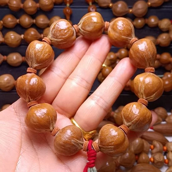 手串/手链橄榄核橄榄核手串铁核蒜头四花2.1/2.2