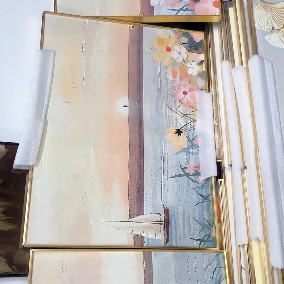 横款60*160奶油风挂画