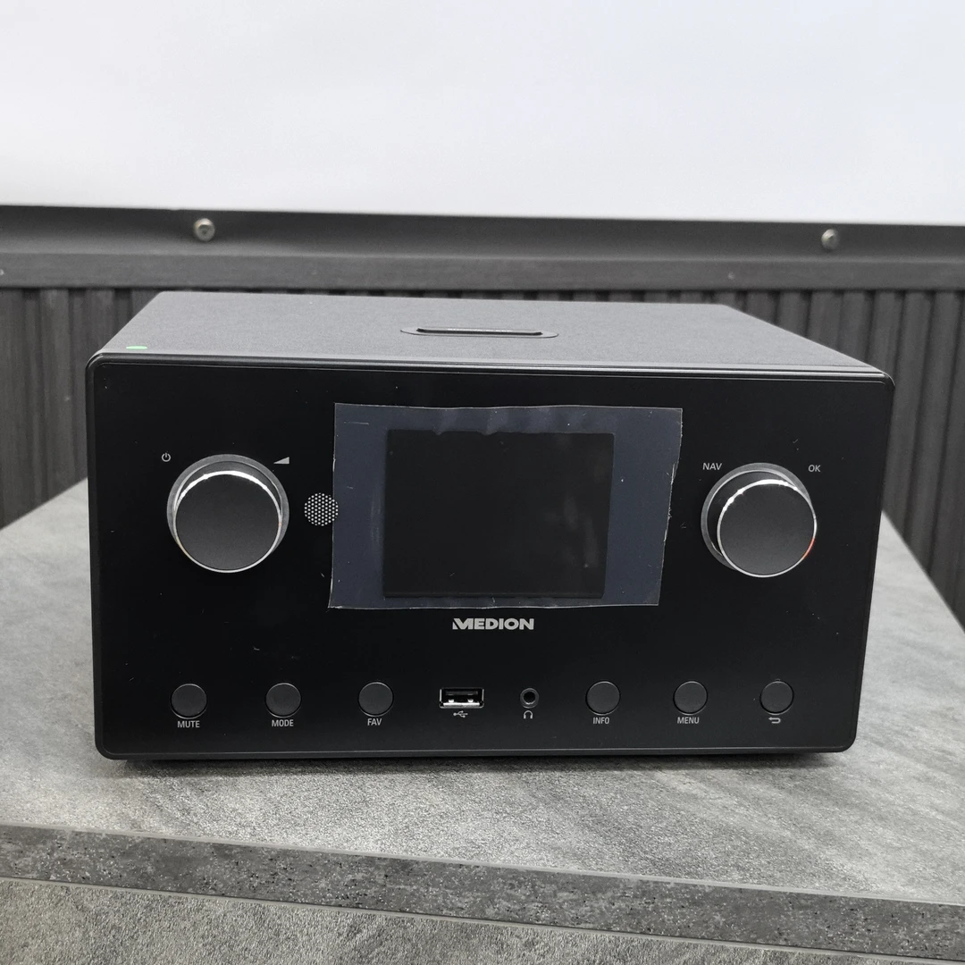 9新  MEDION 插电款网络收音机 FM收音 DAB收音 AUX输入输出音源