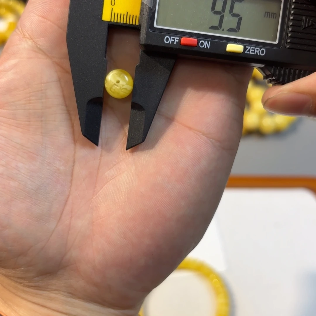 琥珀未镶嵌手链卡 9 妖花