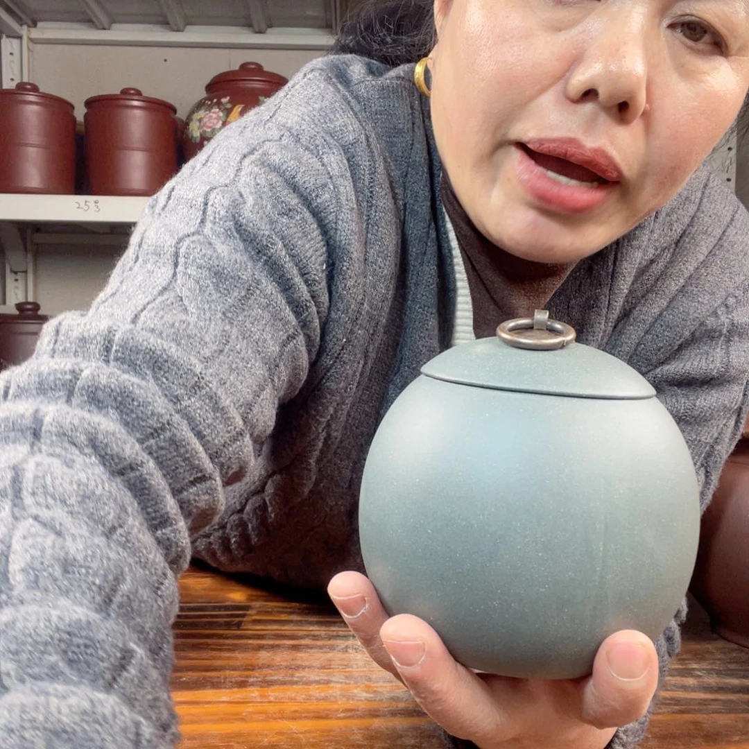 紫砂茶叶罐꧁****꧂今天晚上