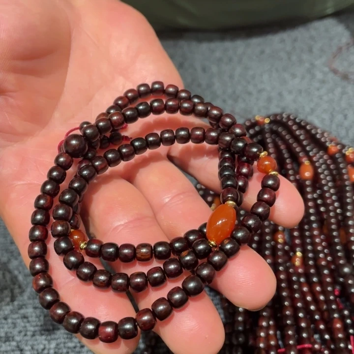 柏木（崖柏）印度小叶紫檀手串手链