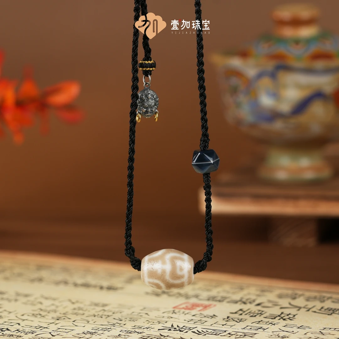 壹加小青|白毫宝瓶玛瑙项链多样性发一0776J