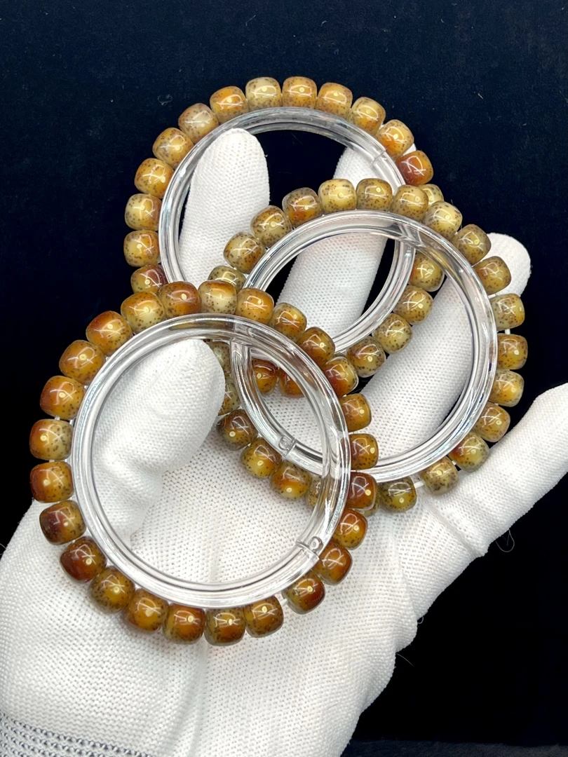 海南原生态星月菩提火烧云月留白月朗星稀文玩好物【多样性发货】