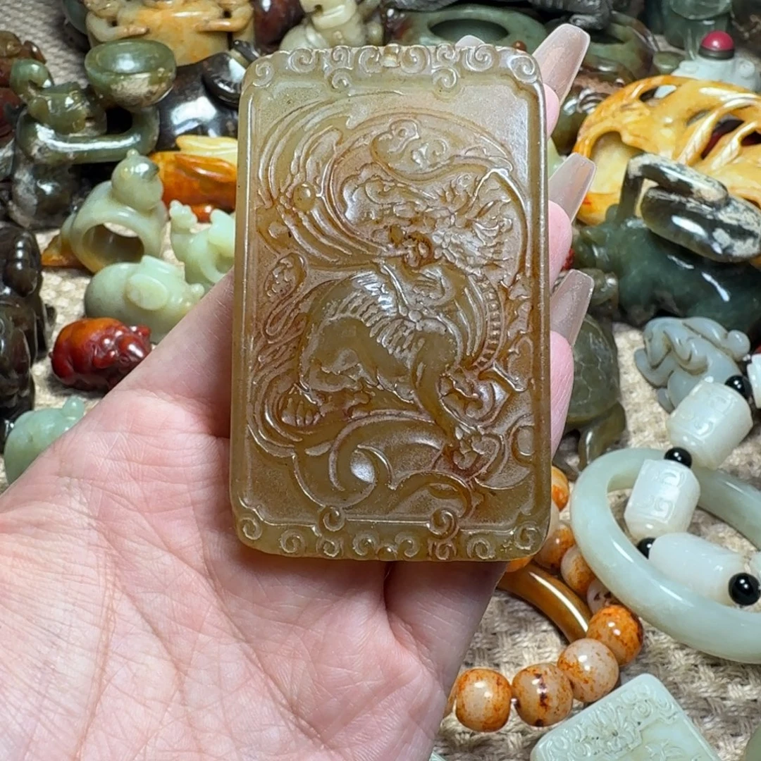 白玉菩提吊坠挂件