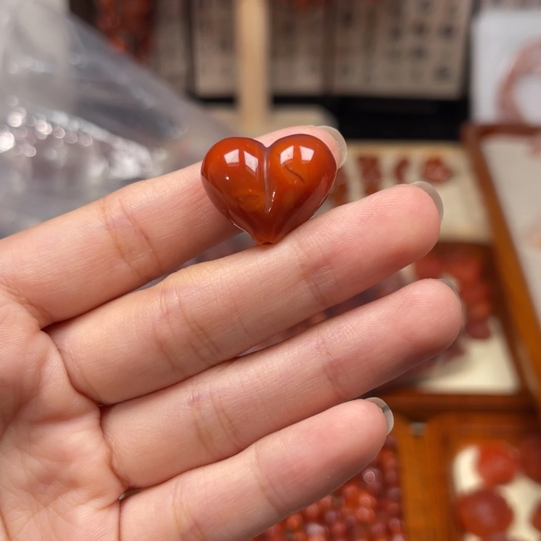 南红玛瑙未镶嵌吊坠(不含链)