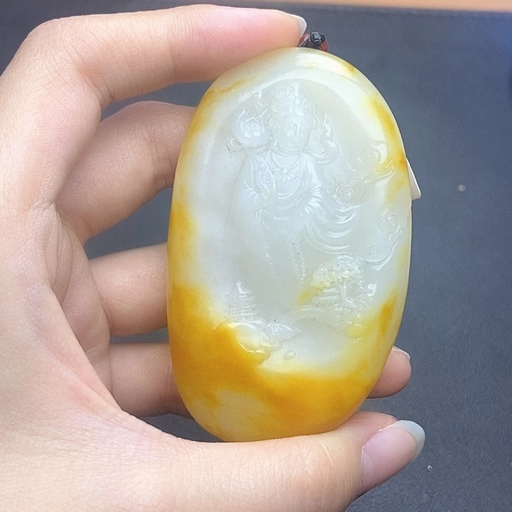 和田玉挂件未镶嵌N