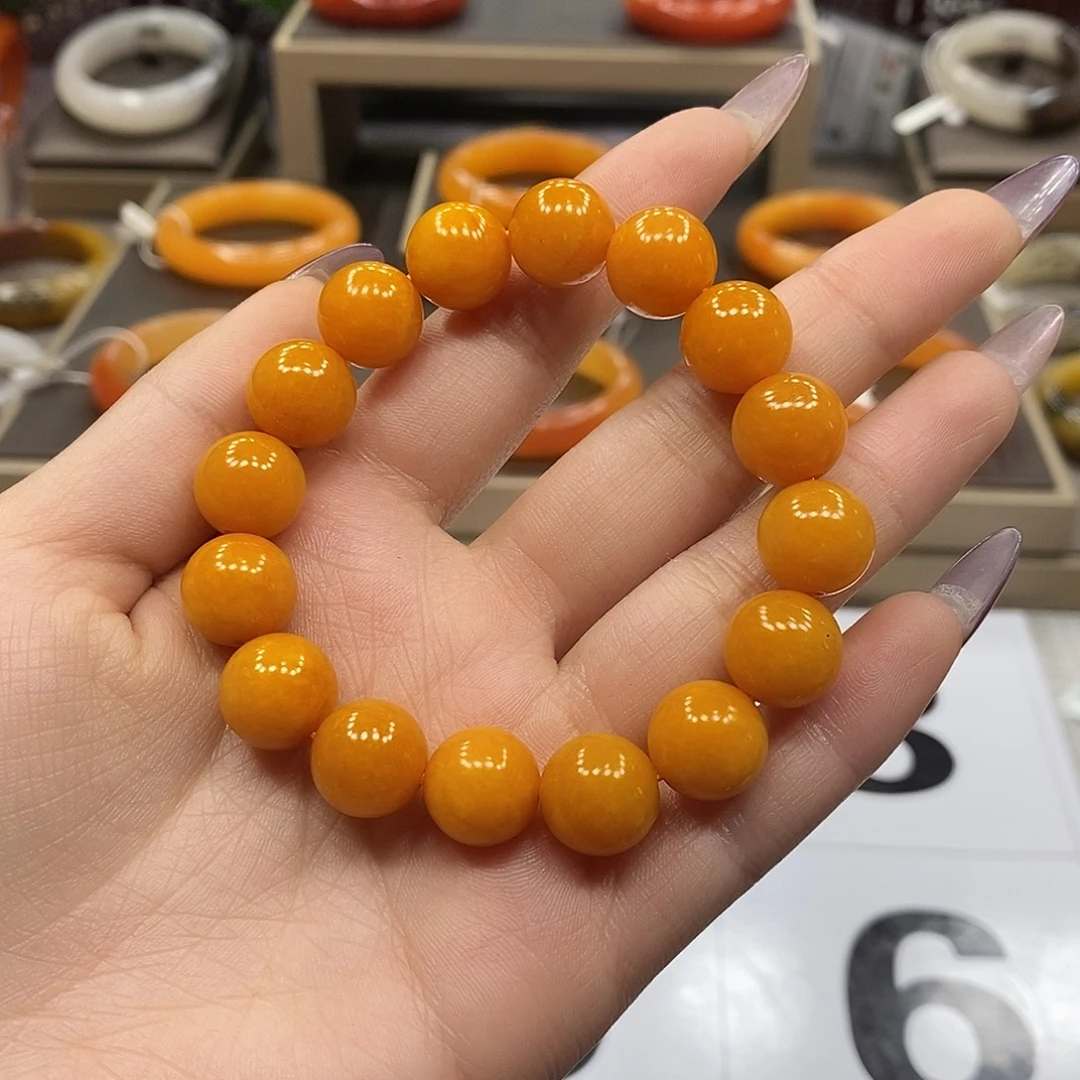 石英质玉未镶嵌手链