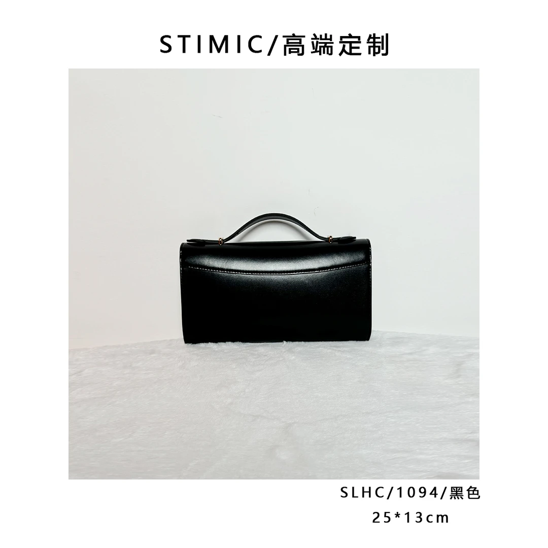 SLHC/10942/黑色paiyuge高端订制轻奢女士手提单肩斜挎包003