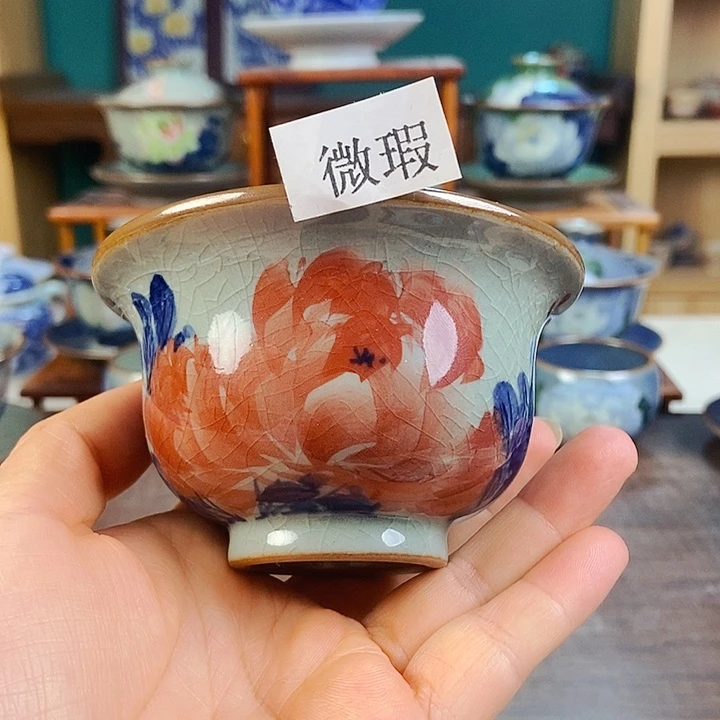 瓷片手工制作工艺精湛等