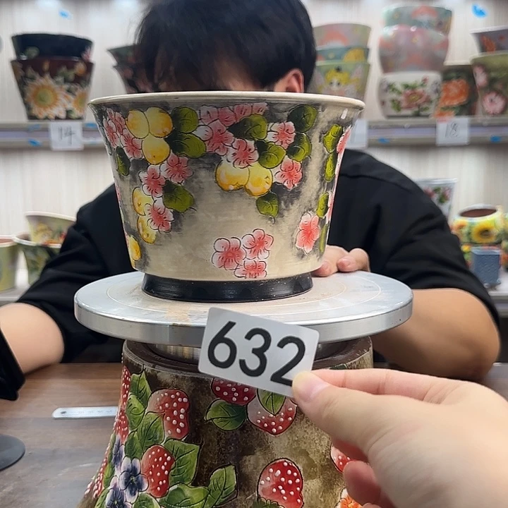 紫砂花盆瑕疵瑕疵632