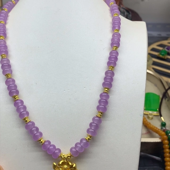 翡翠未镶嵌颈饰吊坠