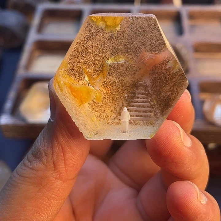 水晶珠宝半成品未镶嵌