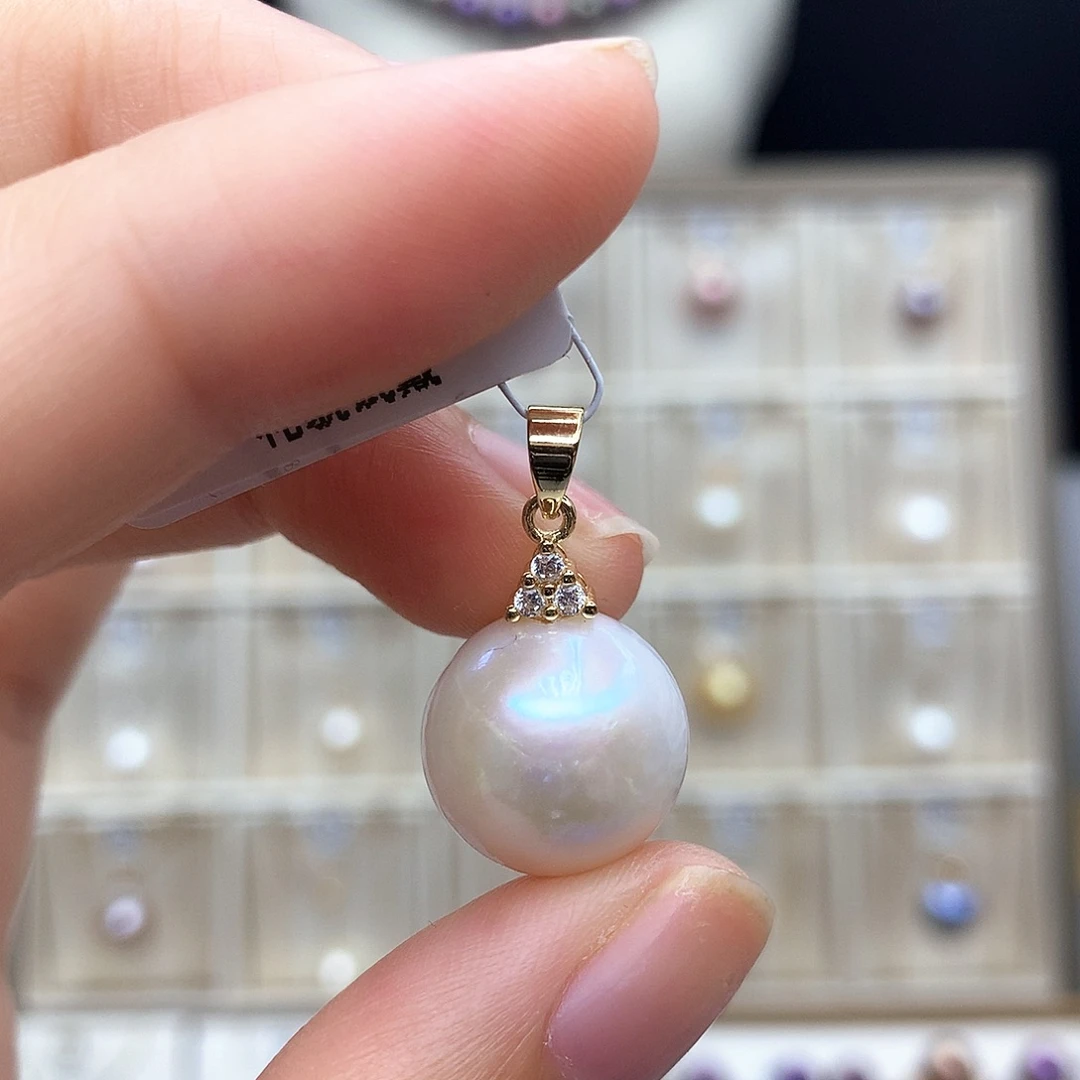 合金淡水珍珠颈饰