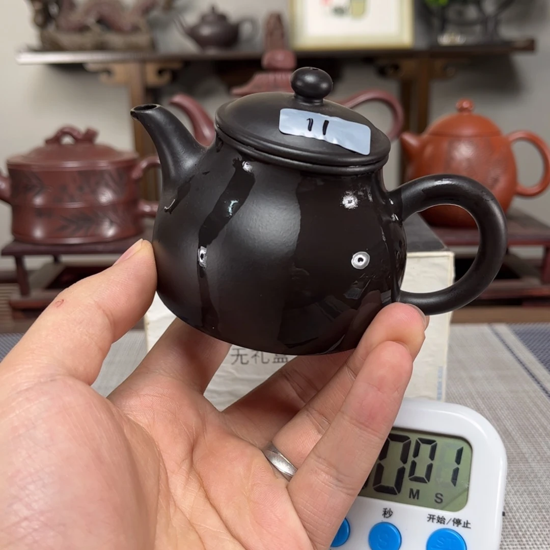 紫砂茶壶捣*创微瑕处理