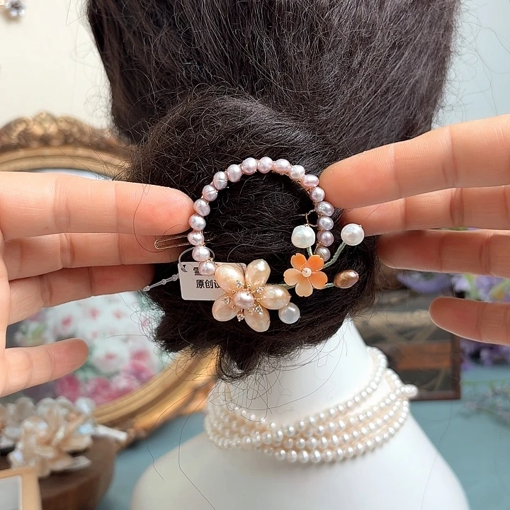 发饰未镶嵌淡水珍珠