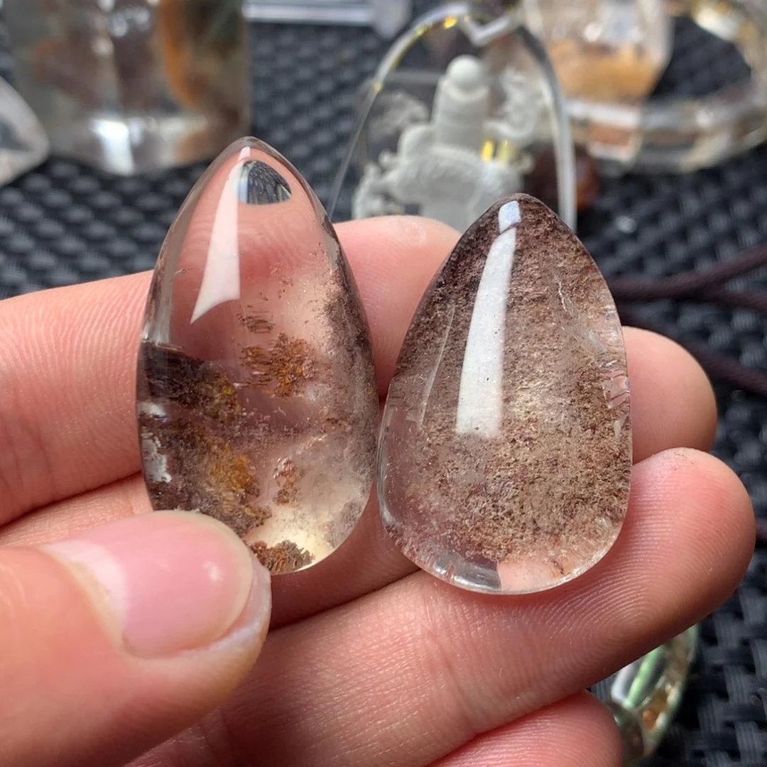 水晶颈饰未镶嵌?*天然水晶项链搭配