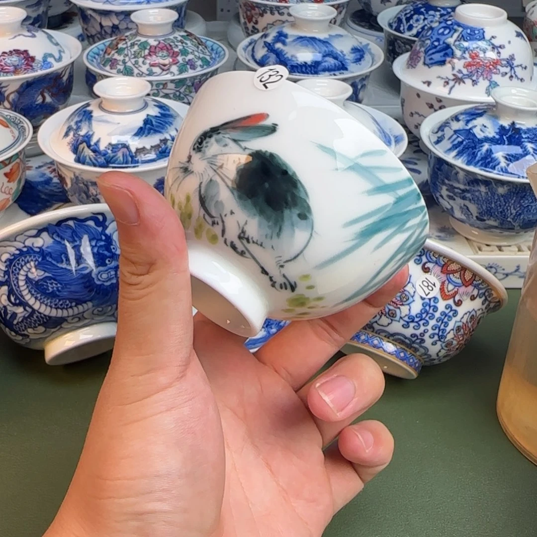 陶彦祖纯手工手绘茶具132