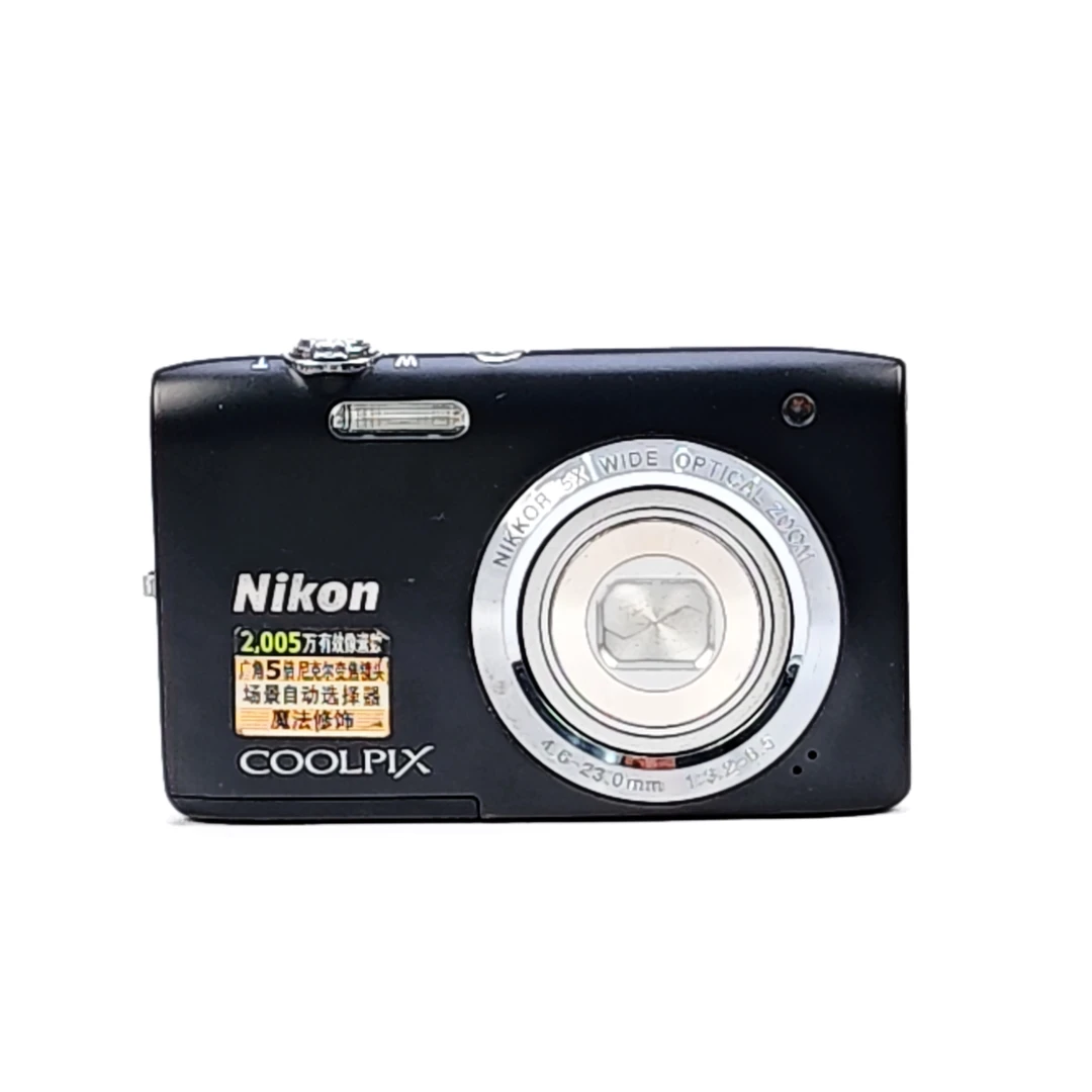 95新 Nikon/尼康 s2800奶油肌直出两千万像素5倍变焦ccd数码相机
