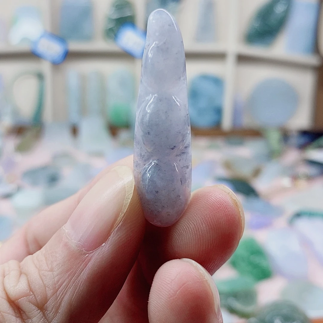 颈饰未镶嵌翡翠天然