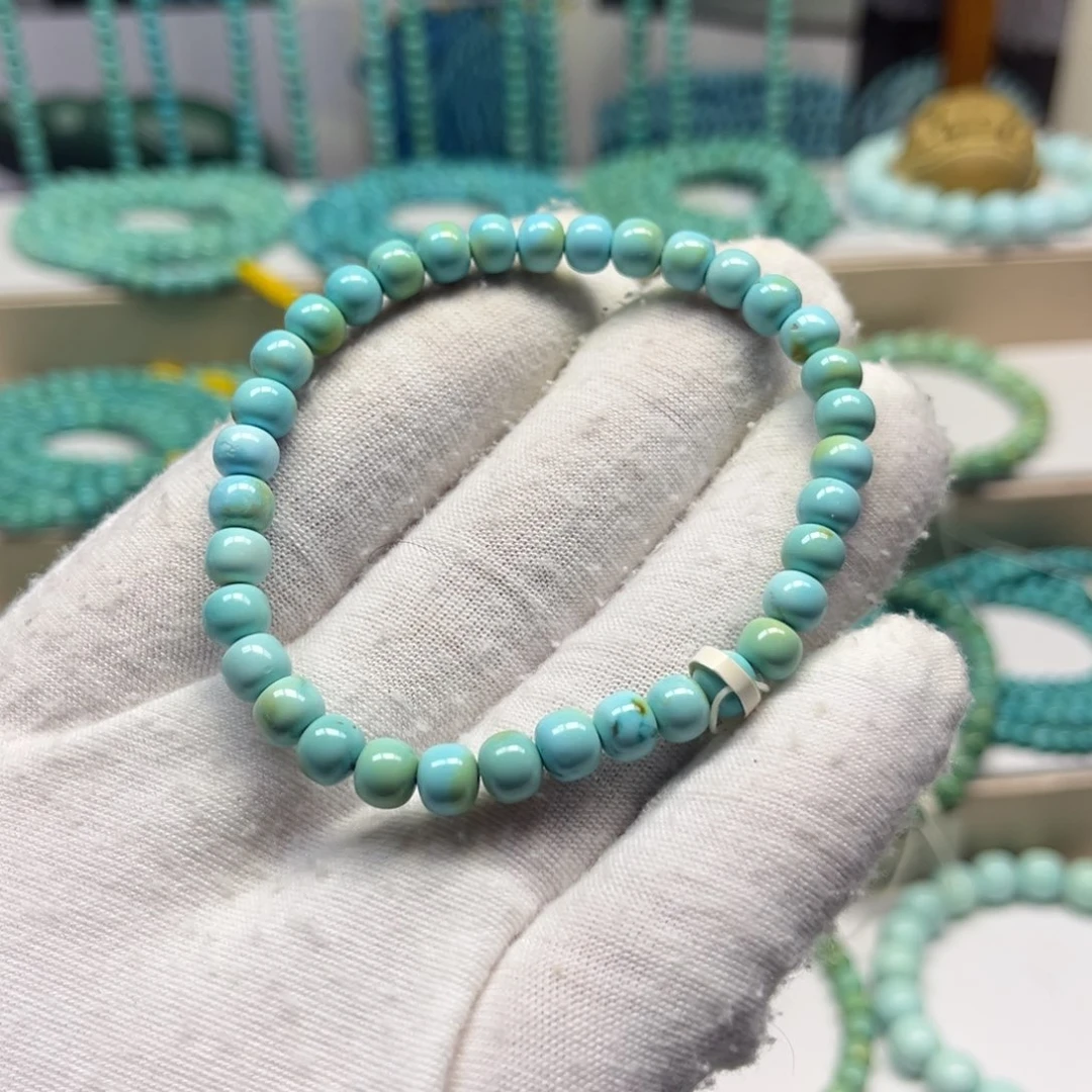 绿松石未镶嵌手链