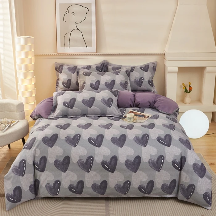 【视频爆款】全棉四件套春秋上新款床单被套高支高密纯棉床上用品