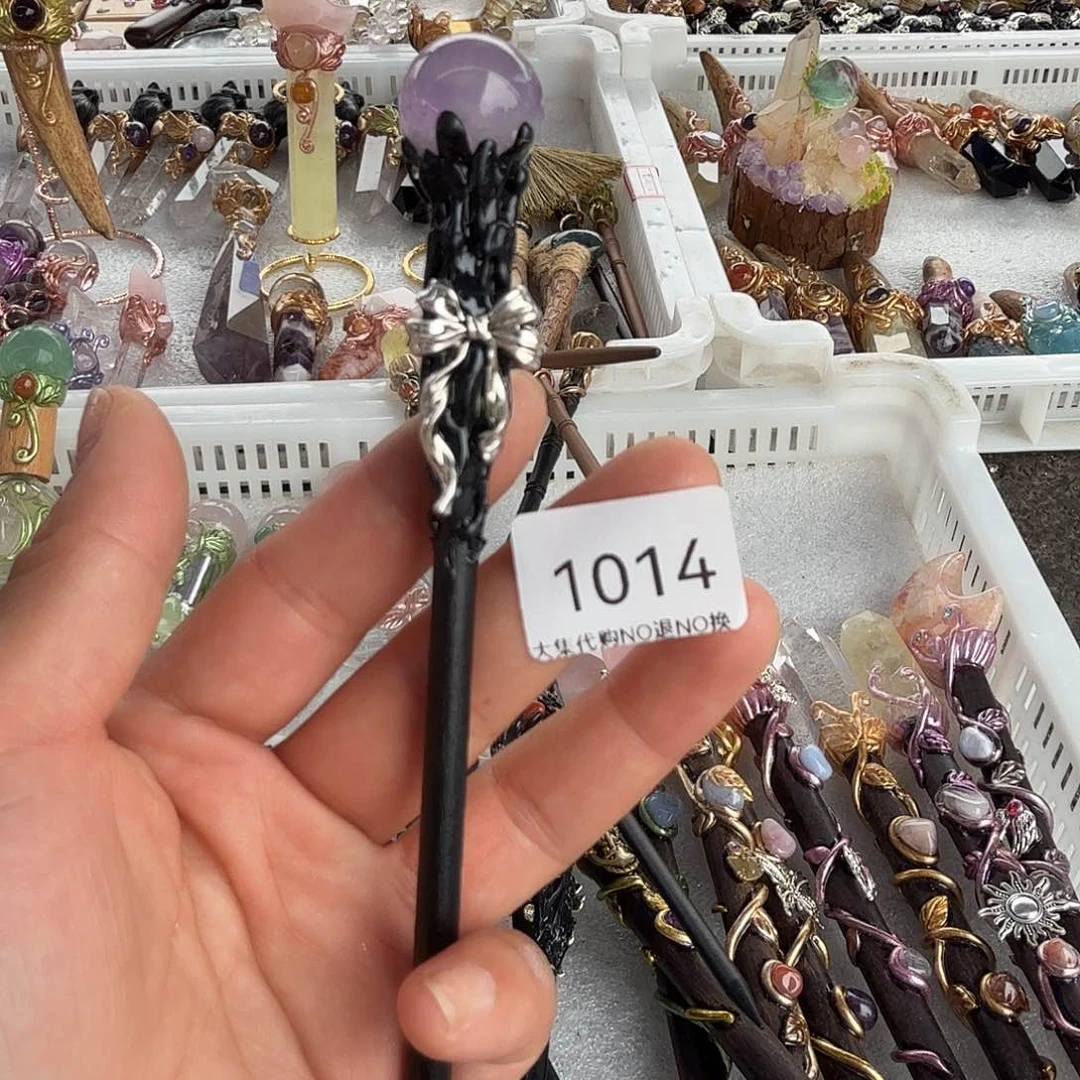 烟晶手链未镶嵌紫水晶