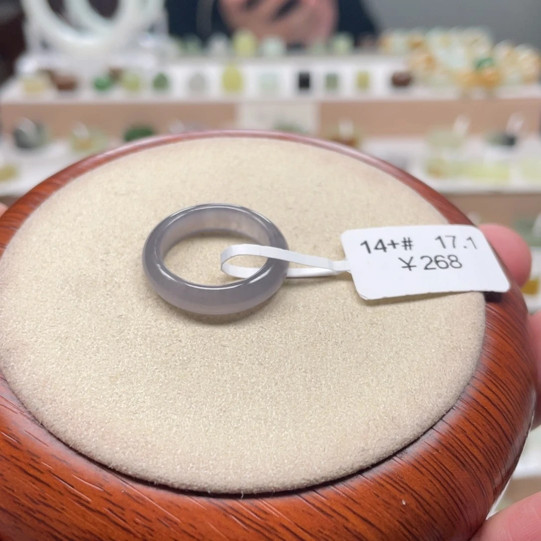 和田玉戒圈未镶嵌王*某17.1