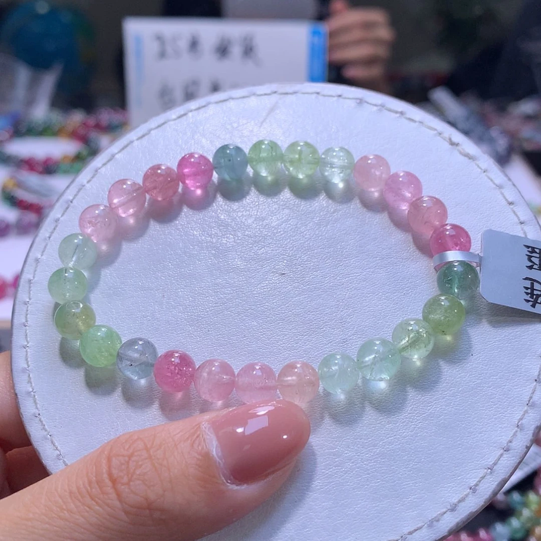 【闪购商品】未镶嵌手串碧玺7.4m
