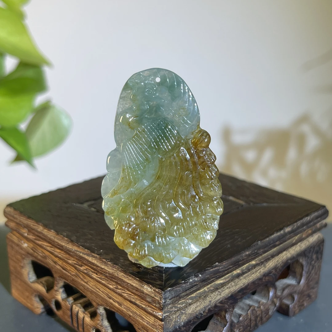 JTB05-229 天然缅甸翡翠A货 凤牌