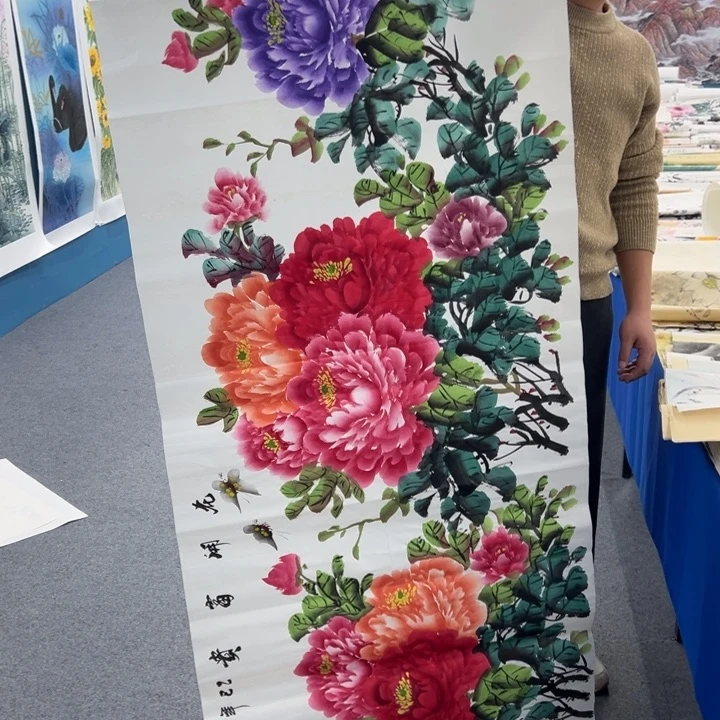 国画国画纯手绘作品