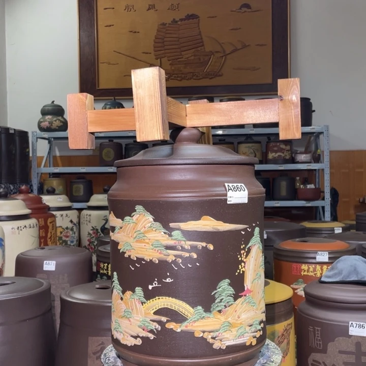 茶叶罐紫砂宜兴紫砂