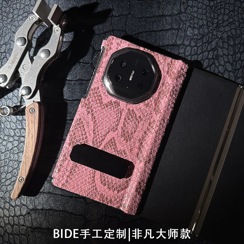 适用华为matexts非凡大师手机个性定制高档商务双中轴全包保护壳