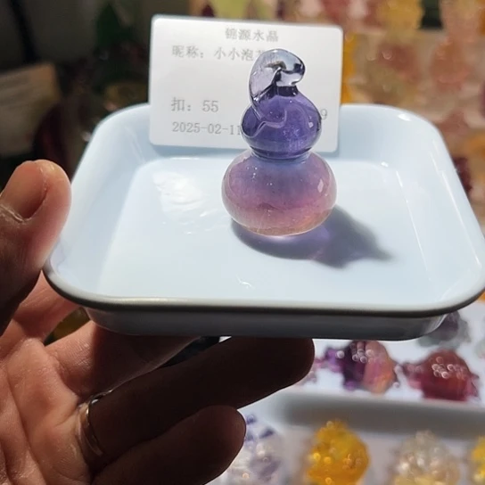 萤石萤石摆件未镶嵌小**芙