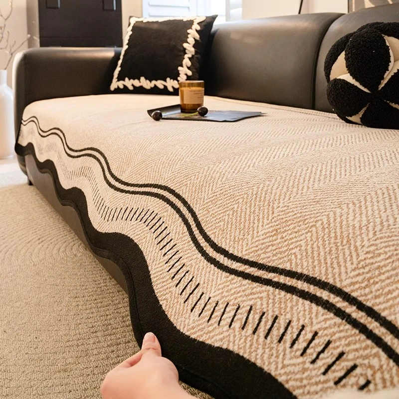 新款高级感沙发垫2025新款固定防滑高级感沙发坐垫盖布巾四季通用