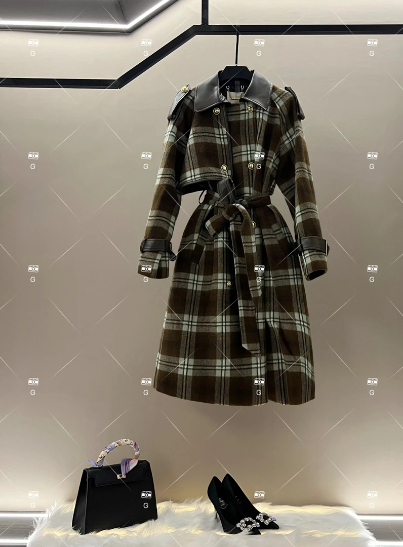 秋冬气质小香风时尚设计师长短款羽绒服 QD-2025395