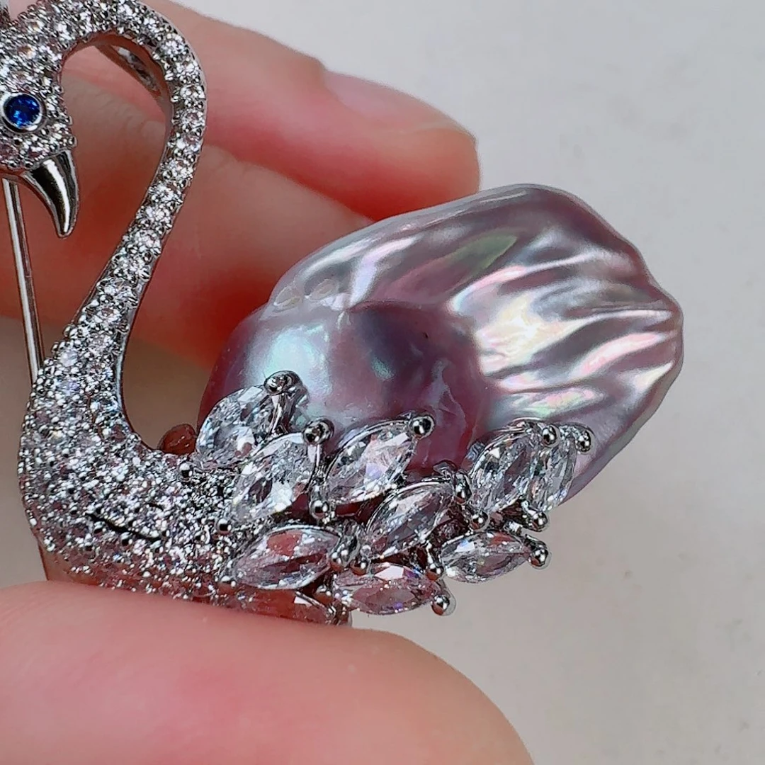 淡水珍珠胸饰未镶嵌