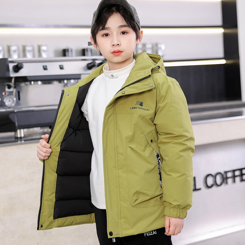 男童棉袄冬装爆款新款儿童防水棉服男孩中大童加厚保暖外套裤子潮