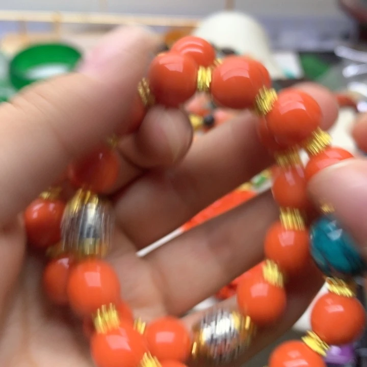 合金颈饰玛瑙/玉髓吊坠