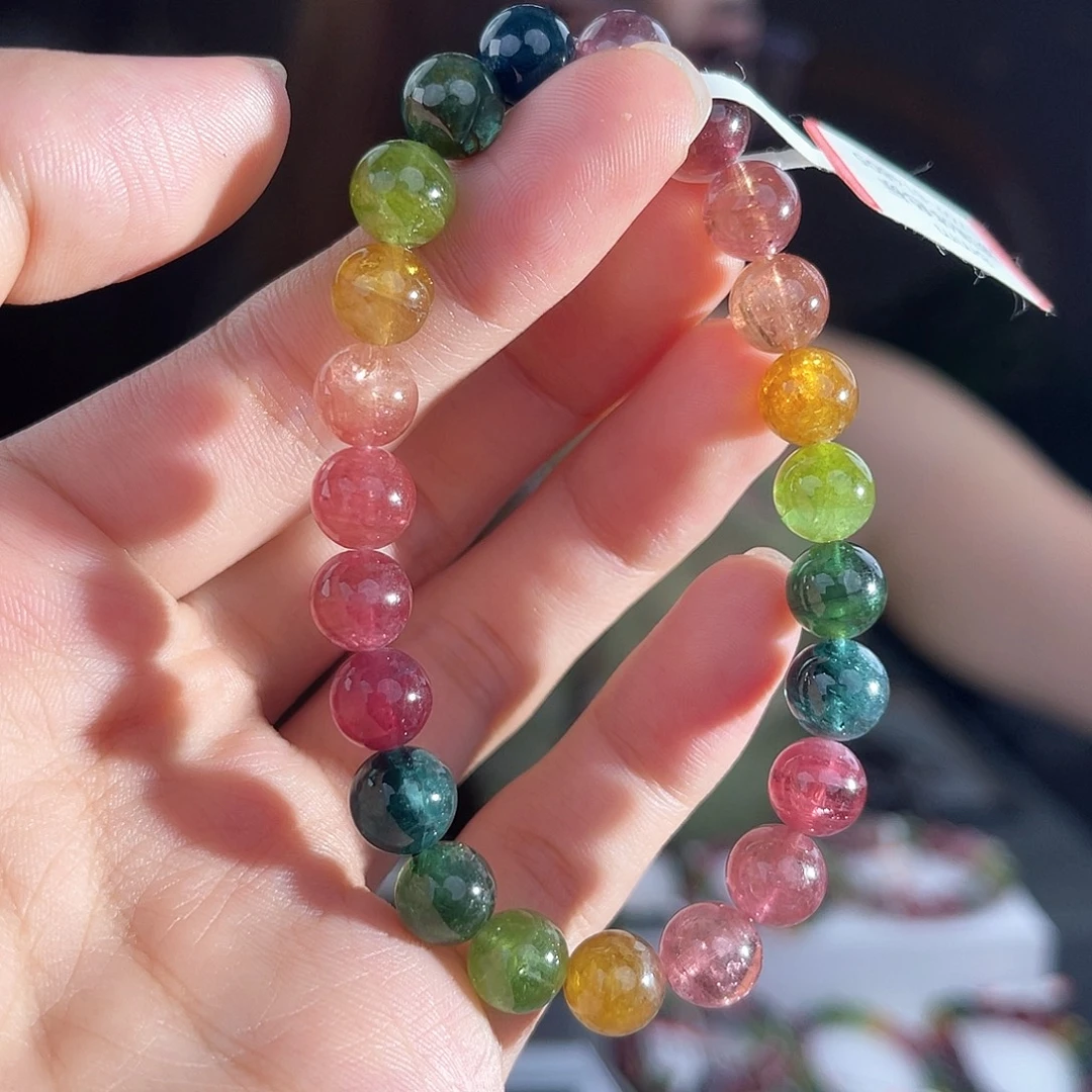 未镶嵌碧玺碧玺 8mm