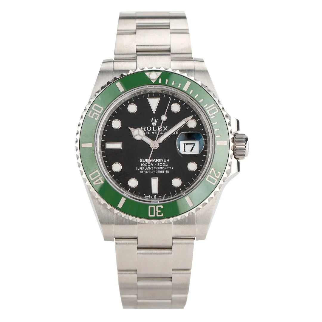 95新 Rolex/劳力士 礼尚往来25年126610绿水鬼E9G17