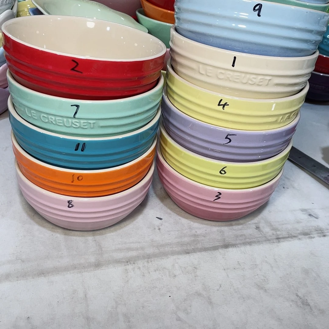 瓷片微瑕陶瓷餐具家用 精品五个5.5