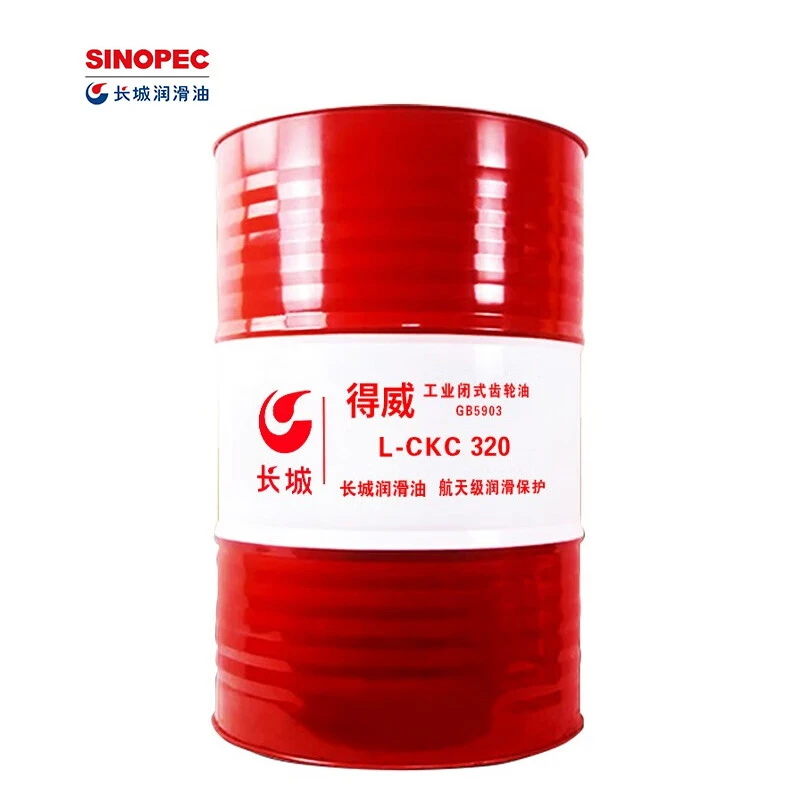 长城 得威工业齿轮润滑油L-CKC320号170kg/200L/桶