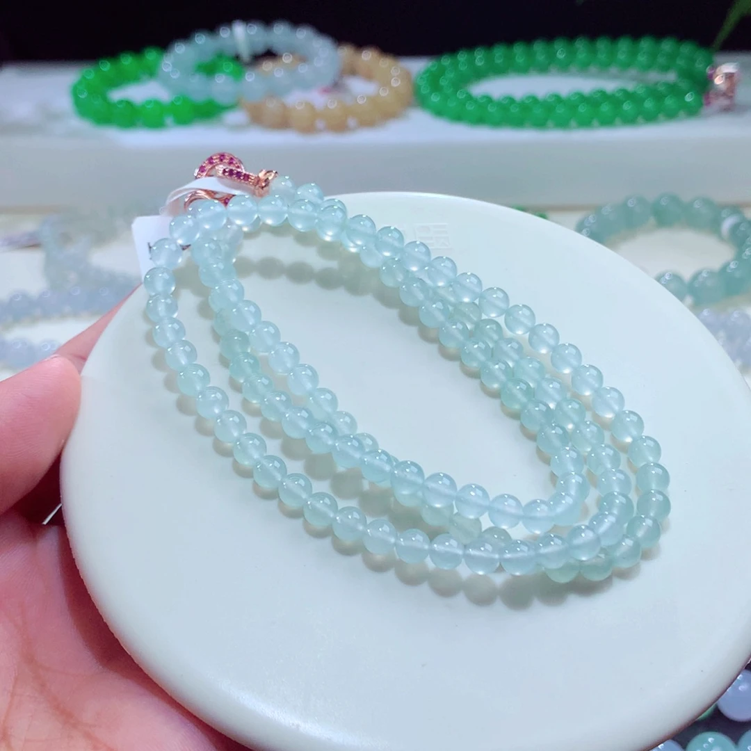 未镶嵌手链翡翠卡5