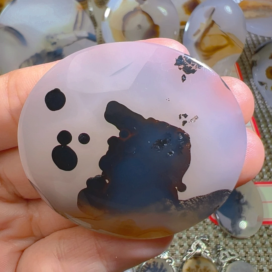 玛瑙/玉髓颈饰合金