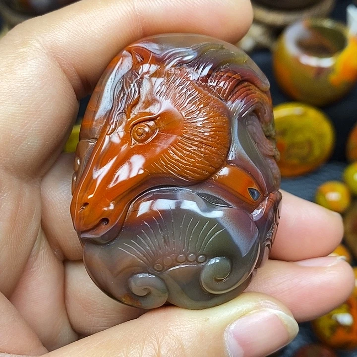 玛瑙/玉髓未镶嵌颈饰