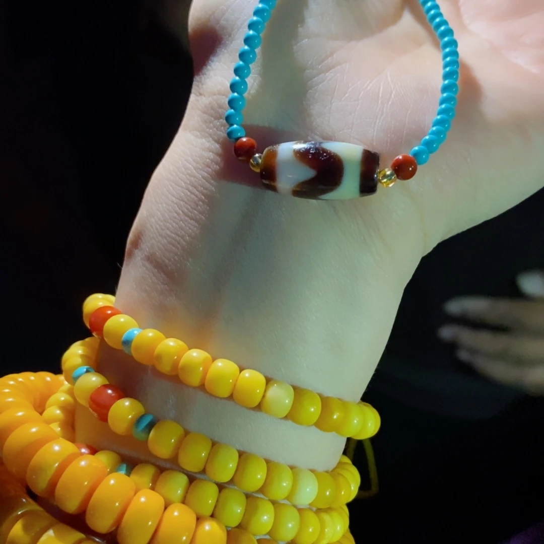 非金属天天配松松锁骨链